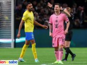 Inter de Miami recibe goleada del Al-Nassr de la liga árabe. Tremenda paliza se llevo el Inter de Miami un 6 a 0 contra el Al-Nassr.