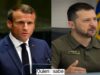 Ucrania podría recibir ayuda militar de Francia según su presidente Emmanuel Macron. Emmanuel Macron mostro su apoyo a Ucrania en reunión con la OTAN.