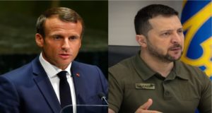 Emmanuel Macron mostro su apoyo a Ucrania en reunión con la OTAN.