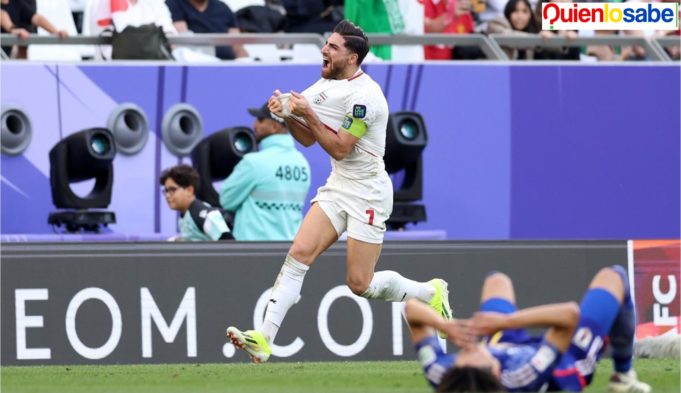 Irán da la sorpresa y elimina a Japón de la Copa de Asia.