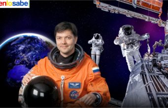 Oleg Kononenko cosmonauta Ruso que cumplió 878 días en el espacio.