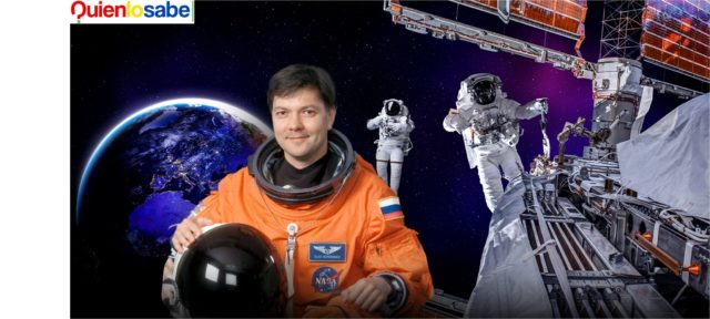 Oleg Kononenko cosmonauta Ruso que cumplió 878 días en el espacio.