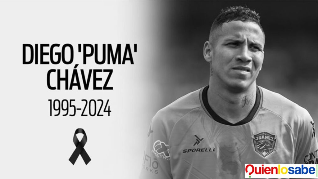 Pierde la vida el jugador del FC Juárez, Diego "El puma " Chávez , la Liga Mx esta de luto.