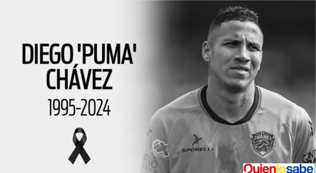 Tragedia en el futbol de México falleció el futbolista Diego “El puma “Chávez. Pierde la vida el jugador del FC Juárez, Diego "El puma " Chávez , la Liga Mx esta de luto.