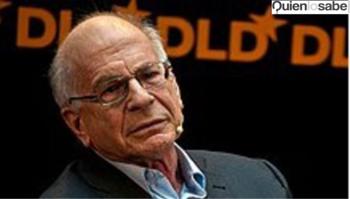 Falleció Daniel Kahneman Novel de Economía.. 