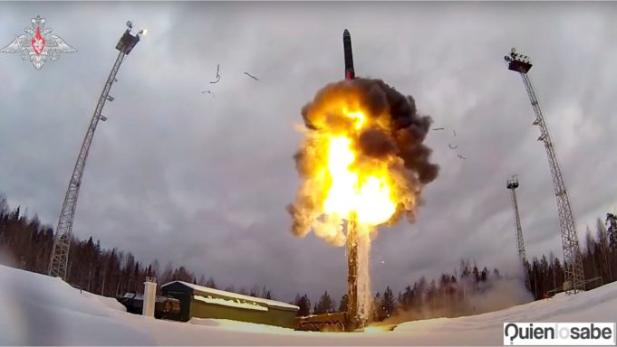 Las Armas Nucleares que puede usar Rusia a Ucrania.