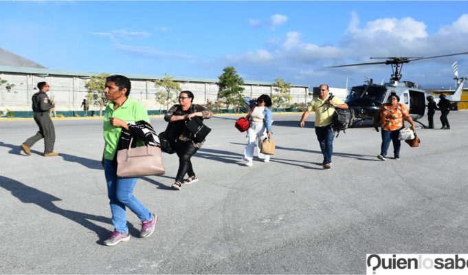 Siguen los operativos para el traslado de ciudadanos norteamericanos.