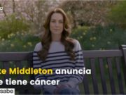 Kate Middleton confirmo que sufre de Cáncer y empezó tratamiento de quimioterapia. Kate Middleton anuncia que tiene Cáncer por medio de un video emitido por la BBC.