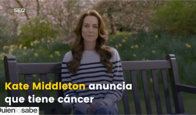 Kate Middleton anuncia que tiene Cáncer por medio de un video emitido por la BBC.