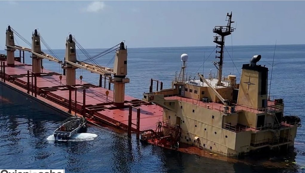 Hutíes siguen atacando embarcaciones en el Mar Rojo. Hutíes atacan carguero Británico y es hundido en el Mar Rojo.