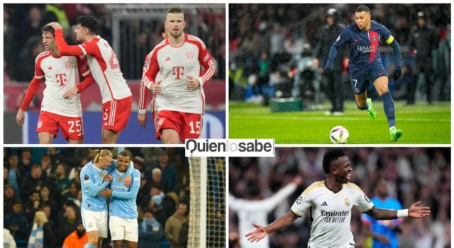Manchester City y Real Madrid ya están en los cuartos de final de la Champions League. Real Madrid y Manchester City acompañaran a cuartos al PSG y al Bayer en esta semana.