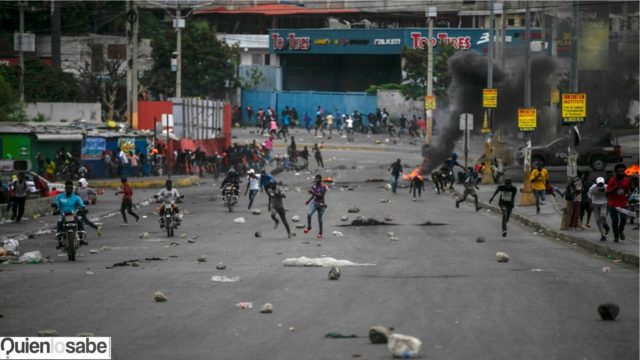 La ONU advirtió que Haití este en manos de las pandillas en un 80%.