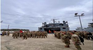 General Frank S Beasson seria el encargado de llevar el material a la Franja de Gaza.