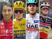 El Ciclismo tiene en estos momentos a competidores de talla mundial para el Tour de Francia 2024. Tadej Pogacar, Jonas Vingegaard y Egan Bernal juntos en el Tour de Francia 2024.
