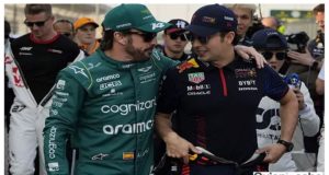 Fernando Alonso amenaza el puesto de Sergio Michael Pérez en los Red Bull Racing de la Formula 1.