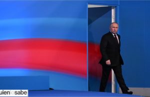 Vladimir Putin se proclama vencedor de las elecciones presidenciales.