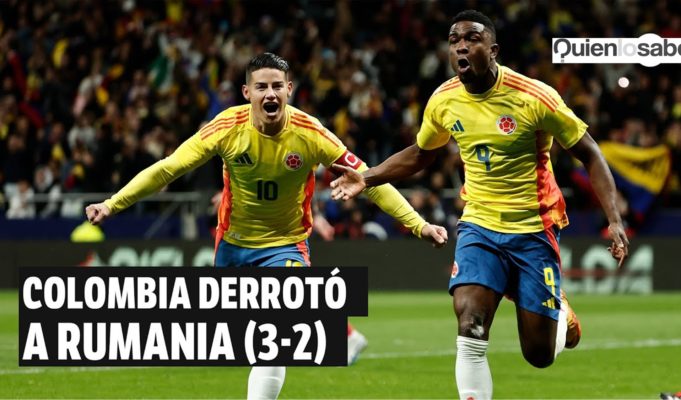 Colombia derroto a Rumania en partido amistoso y llega con buenas sensaciones a la Copa América 2024.