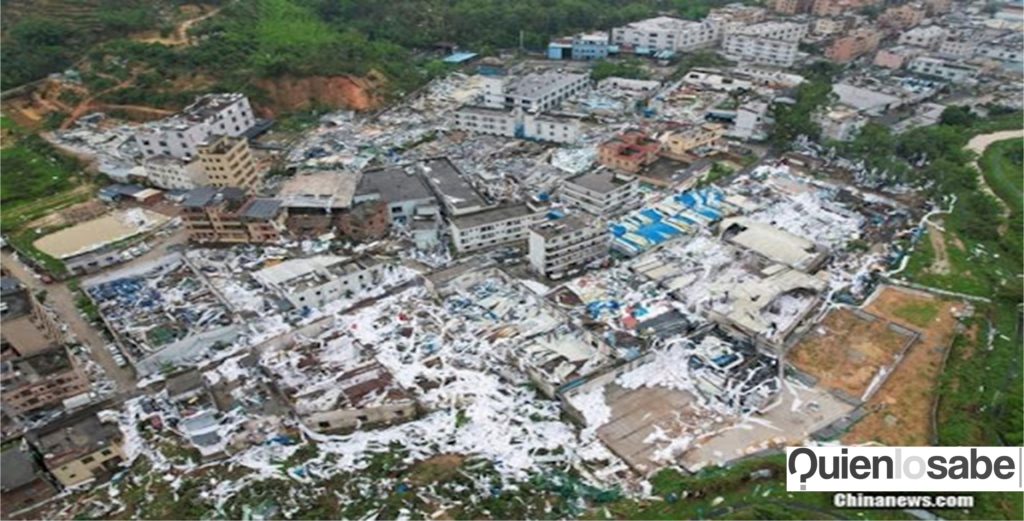 Tornado en Baiyun deja 5 muertos y mas de 30 heridos.