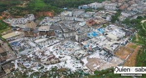 Tornado en Baiyun deja 5 muertos y mas de 30 heridos.