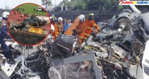 Tragedia en Malasia por el choque de dos helicópteros en entrenamiento militar.
