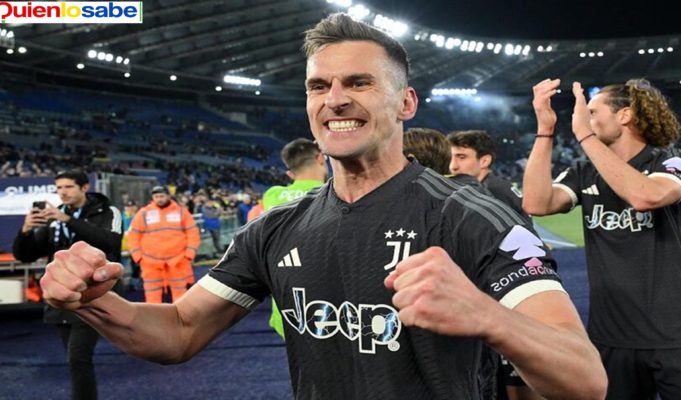 El polaco Arkadiusz Milik llevo a la Juventus a la gran final de la Copa de Italia.