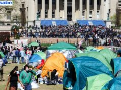 Las protestas Propalestinas van en aumento sin importar los detenidos en los campus de los Estados Unidos.