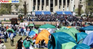 Las protestas Propalestinas van en aumento sin importar los detenidos en los campus de los Estados Unidos.