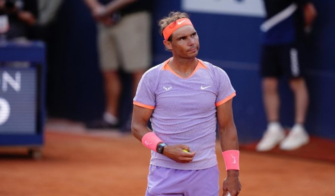 Triste despedida de Rafael Nadal de ATP 500 de Barcelona.