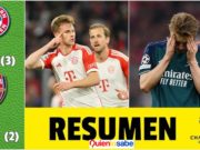 Bayer de Múnich le gana al Arsenal y se instala en las semifinales de la Champions League. Bayer de Múnich deja por fuera al Arsenal de la Champions League al ganarle 1 a 0 en el Allianz Arena.