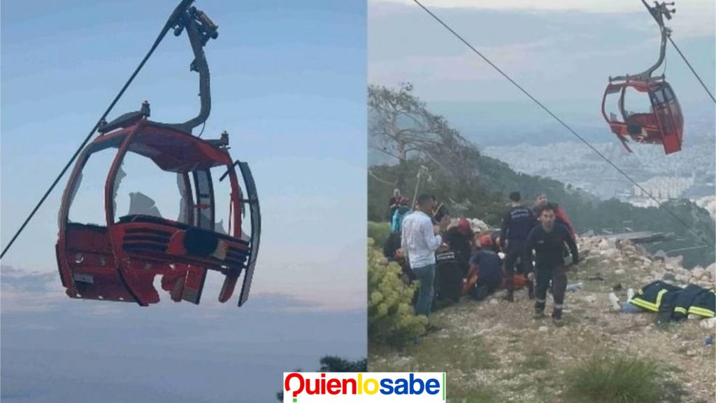 Accidente en Turquía deja un muerto y siete heridos.