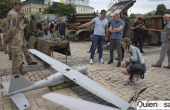 Drones rusos atacan este fin de semana objetivos eléctricos y hotel.