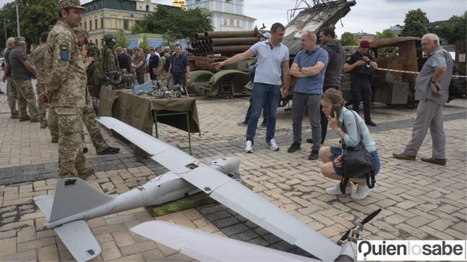 Drones rusos atacan este fin de semana objetivos eléctricos y hotel.
