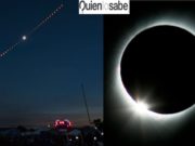 Hoy 8 de Abril se podrá observar el Eclipsé Solar Total en algunos países. Eclipse total de sol se podrá ver en algunos países.