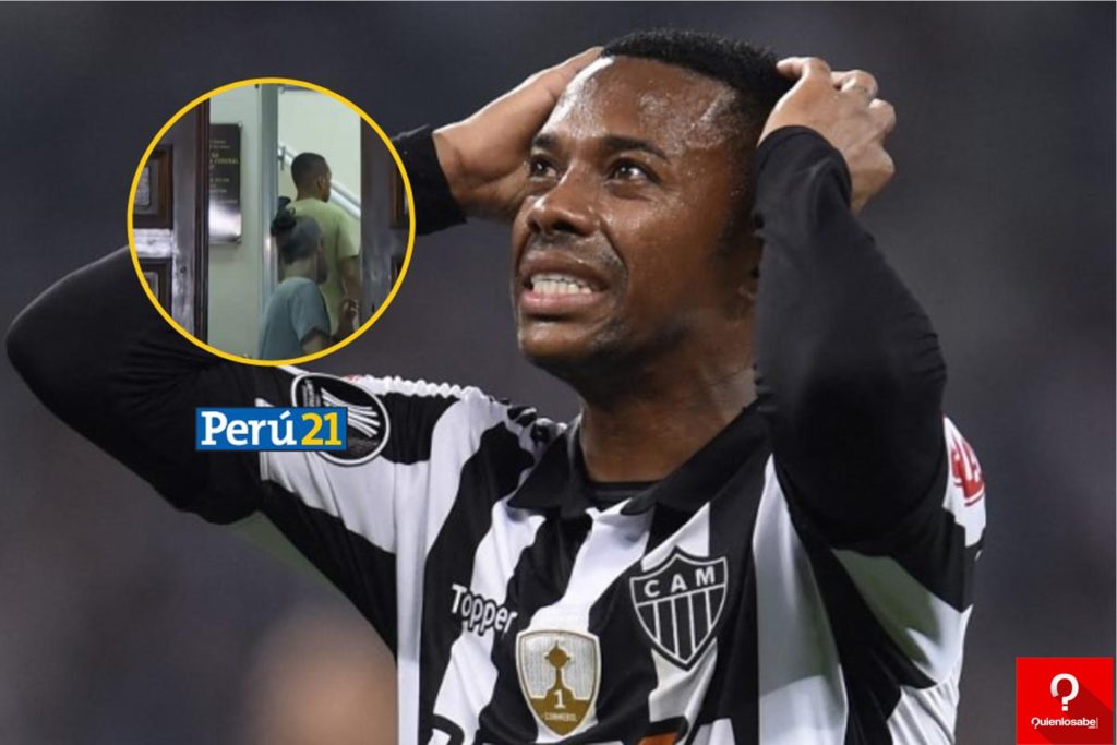 Robinho es detenido en Sao Pablo y cumpliría condena en Brasil.