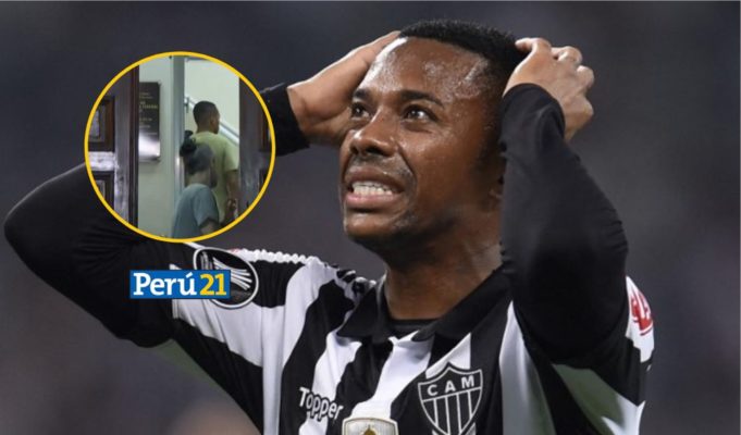 Robinho es detenido en Sao Pablo y cumpliría condena en Brasil.
