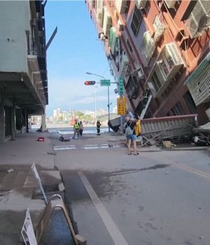 Terremoto de Taiwán deja 7 muertos hasta ahora y un centenar de heridos.