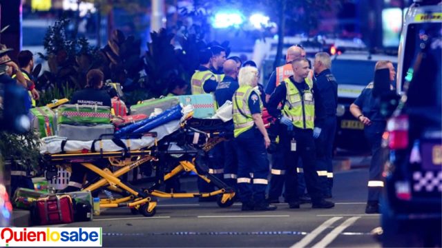 48 horas después que hombres asesinara a seis personas a puñal se produce nuevo ataque en Sídney.