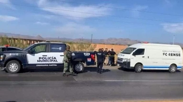 Abandono de Nueve cuerpos en Chihuahua, en Mexico .