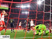 Bayer de Múnich y Real Madrid empataron a 2-2 en la juego de ida de la primera semifinal de la Champions League. En empate a dos goles termino el partido de ida de la primera semifinal entre Madrid y el Bayer.