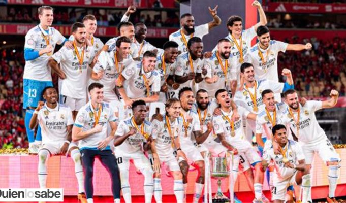Real Madrid se corono Campeón de la Liga Española