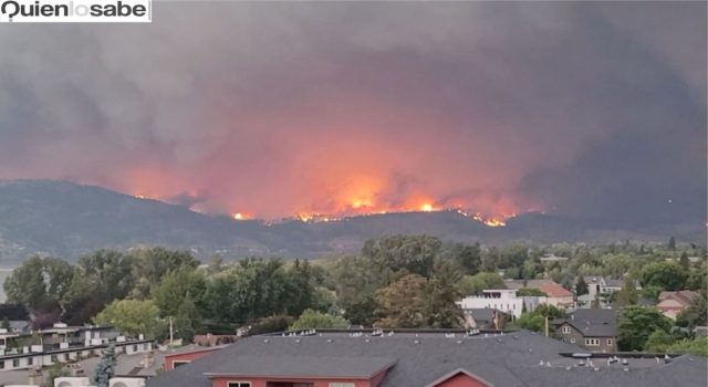 Incendios forestales azotan fuertemente este domingo a Canadá. Los incendios forestales en Canadá obligaron a la evacuación de una ciudad.