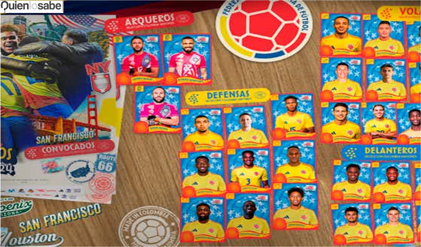 Colombia presento sus convocados para disputar la Copa Ámerica 2024 y