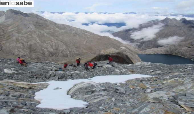 Glacial Humboldt en Venezuela esta apunto de desaparecer.