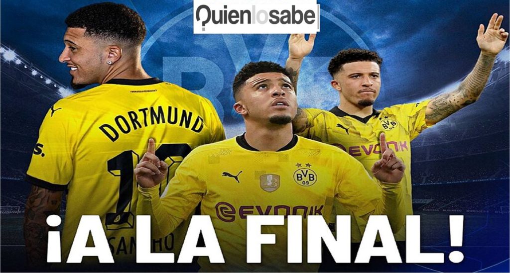 Borussia Dortmund jugara la final de la Champions League 2024.