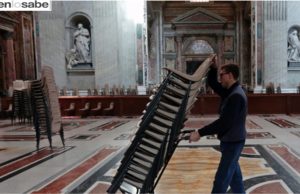 Protestas laborales en el Vaticano por parte de trabajadores del Museo.