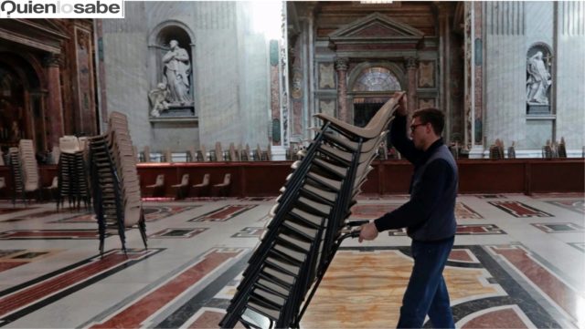 Protestas laborales en el Vaticano por parte de trabajadores del Museo.