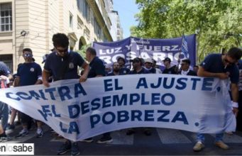 Javier Milei enfrenta su segundo "paro nacional" .