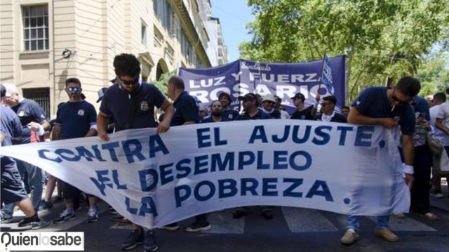 Javier Milei enfrenta su segundo "paro nacional" .