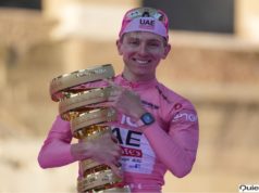 Tadej Pogacar campeón del Giro de Italia 2024.