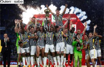 Juventus se corono campeón de la Copa Italia al vencer al Atalanta por 1 a 0.